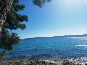 Croatie Zadar Plage Mer vacances