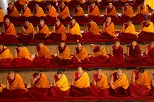 Moines tibétains dharamsala Inde