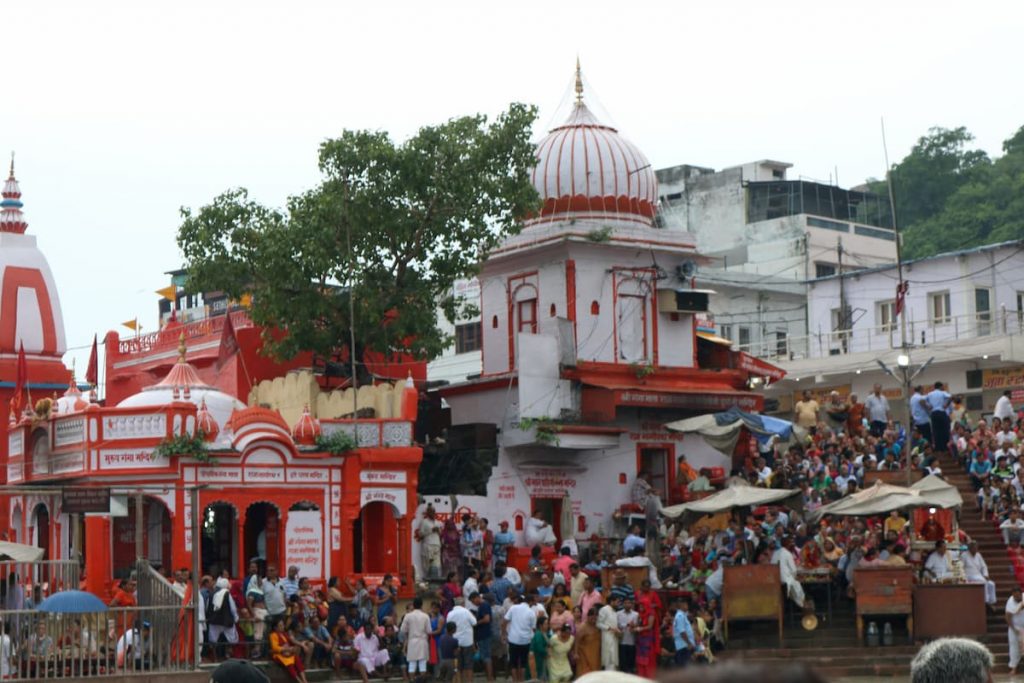 Haridwar Gange ceremonie Inde