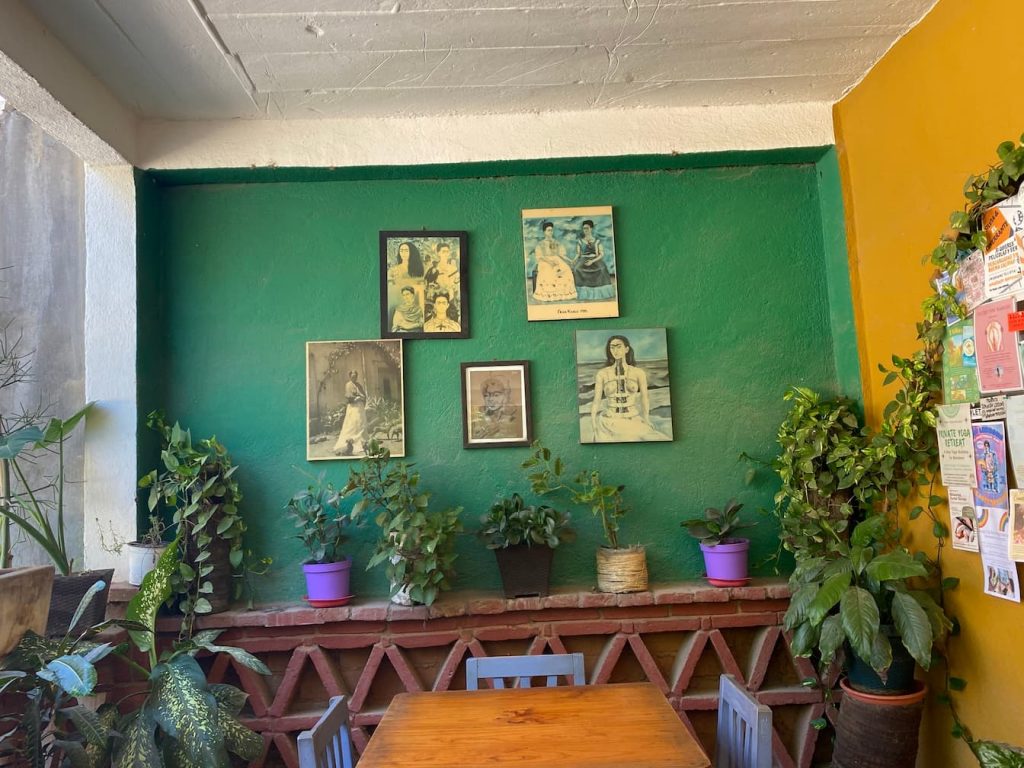 Intérieur du restaurant Frida Del Seno