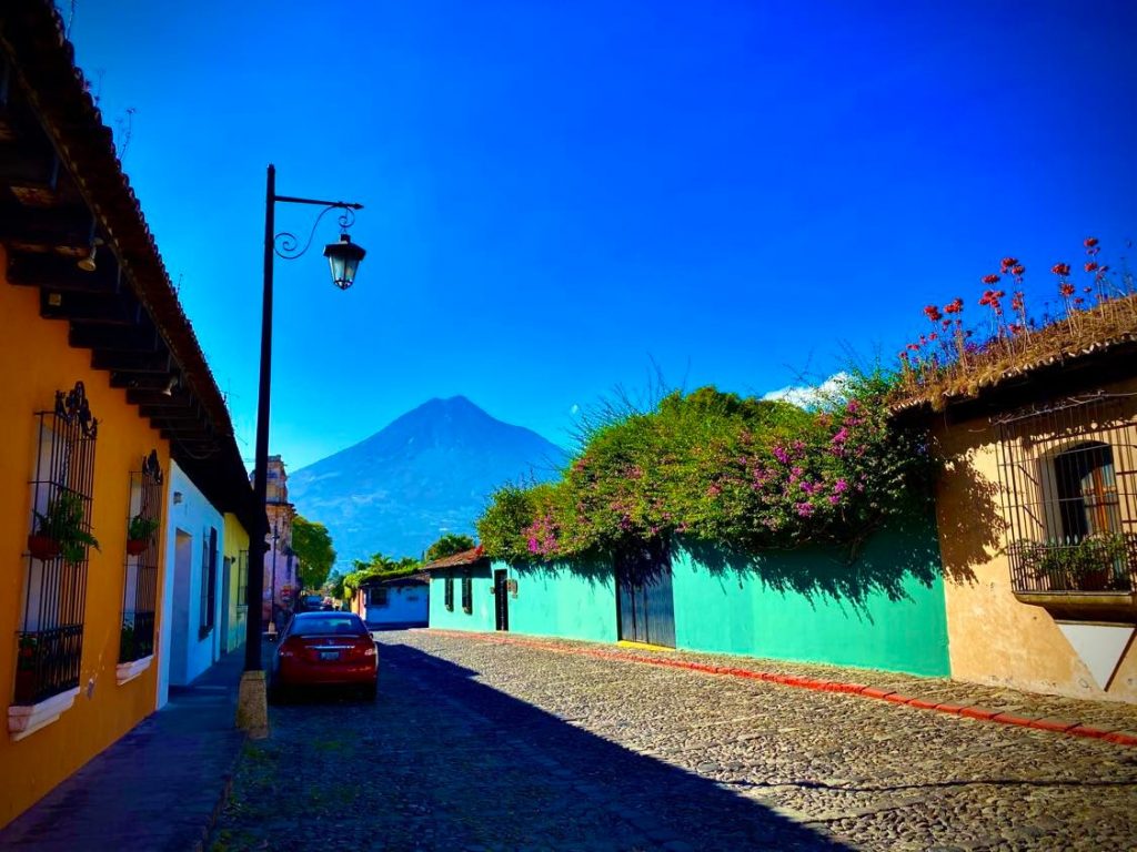 rues d'Antigua au Guatemala