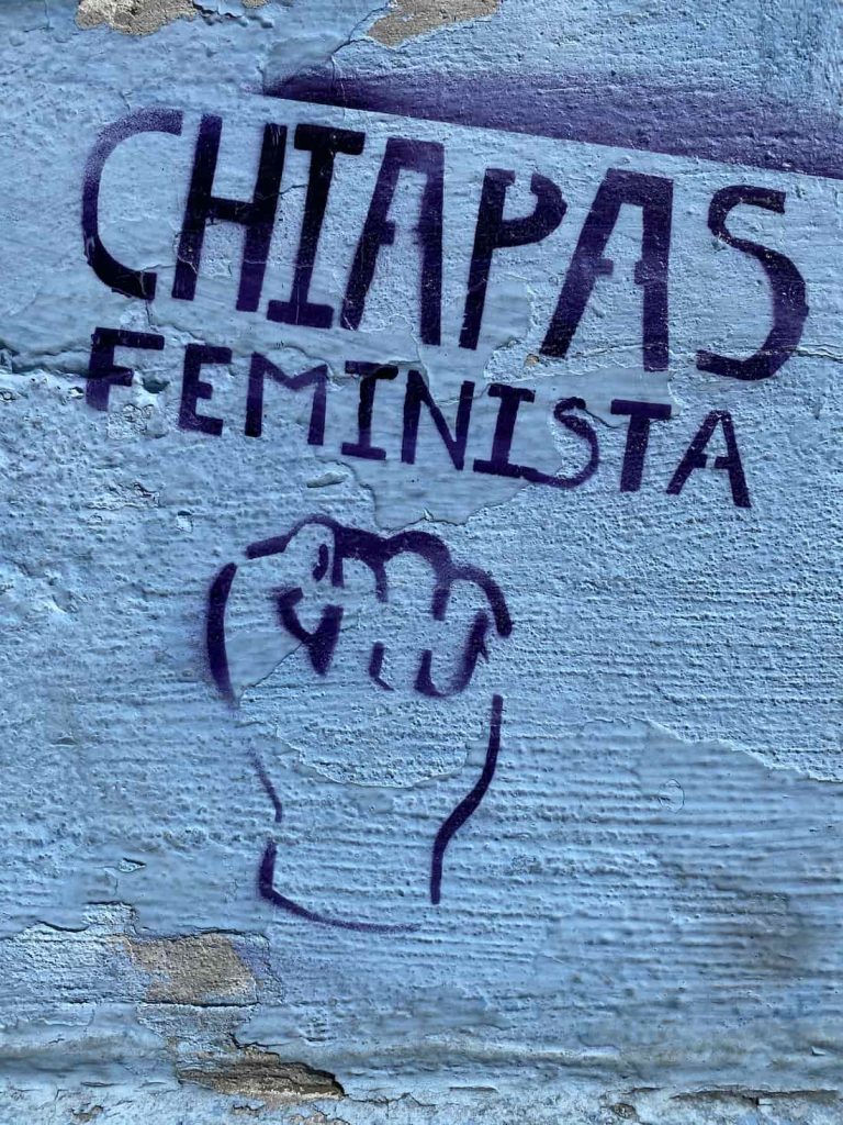 Feministe à San Cristobal