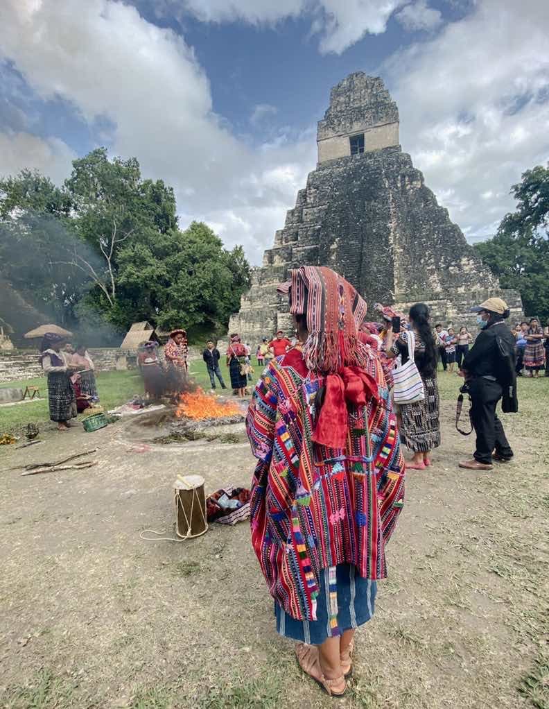 Tikal, site archéologique, cérémonie